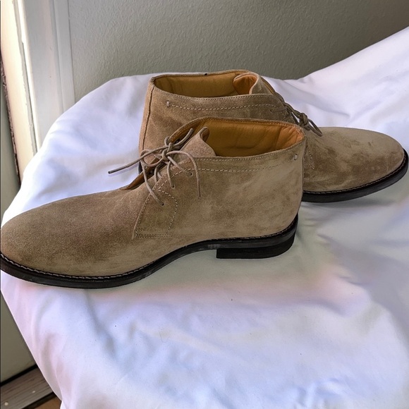Flag Ltd Men\'s Classic Tan Suede Boots main image 8